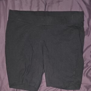 Torrid Black Bike Legging Shorts Size 3